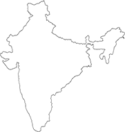 India map outline